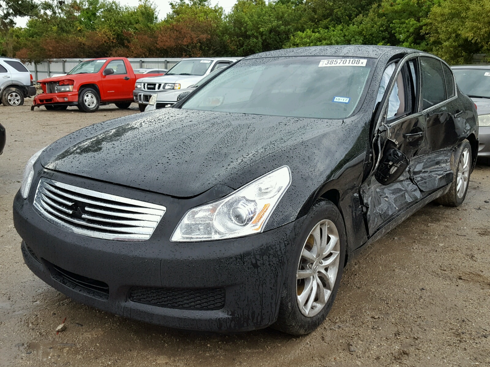 Photo 2 from auction – 2008 INFINITI G35 with VIN JNKBV61E28M225949