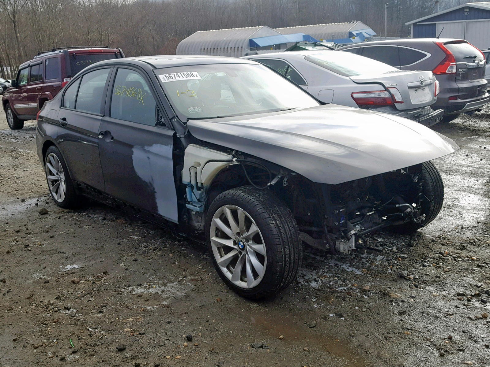 BMW 328 XI 2013 with VIN WBA3B3C56DJ698014 - Photo from auction