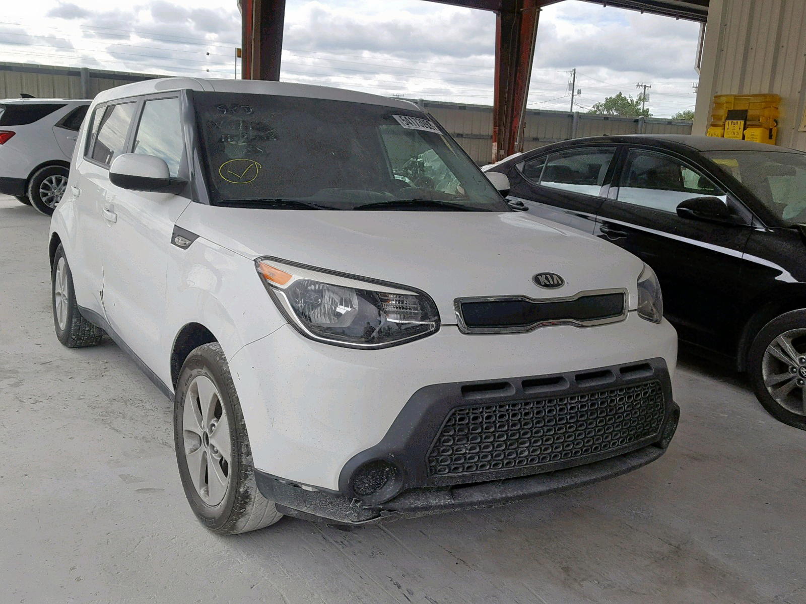 KIA SOUL 2014 with VIN KNDJN2A25E7013794 - Photo from auction