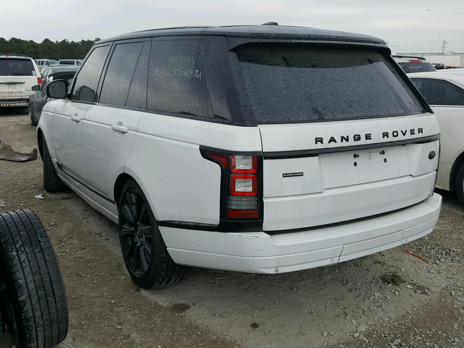 Photo 3 from auction – 2013 LAND ROVER RANGE ROVE with VIN SALGS2EF4DA104761