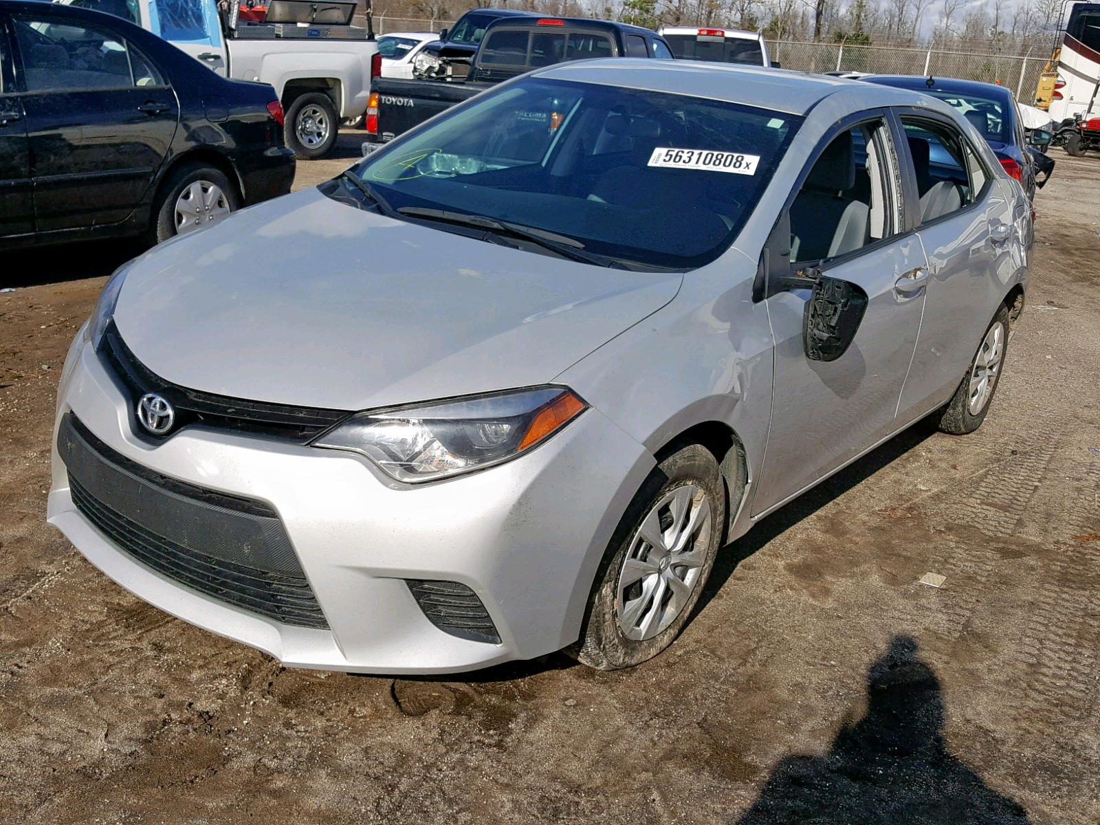 Photo 2 from auction – 2016 TOYOTA COROLLA L with VIN 2T1BURHEXGC511653