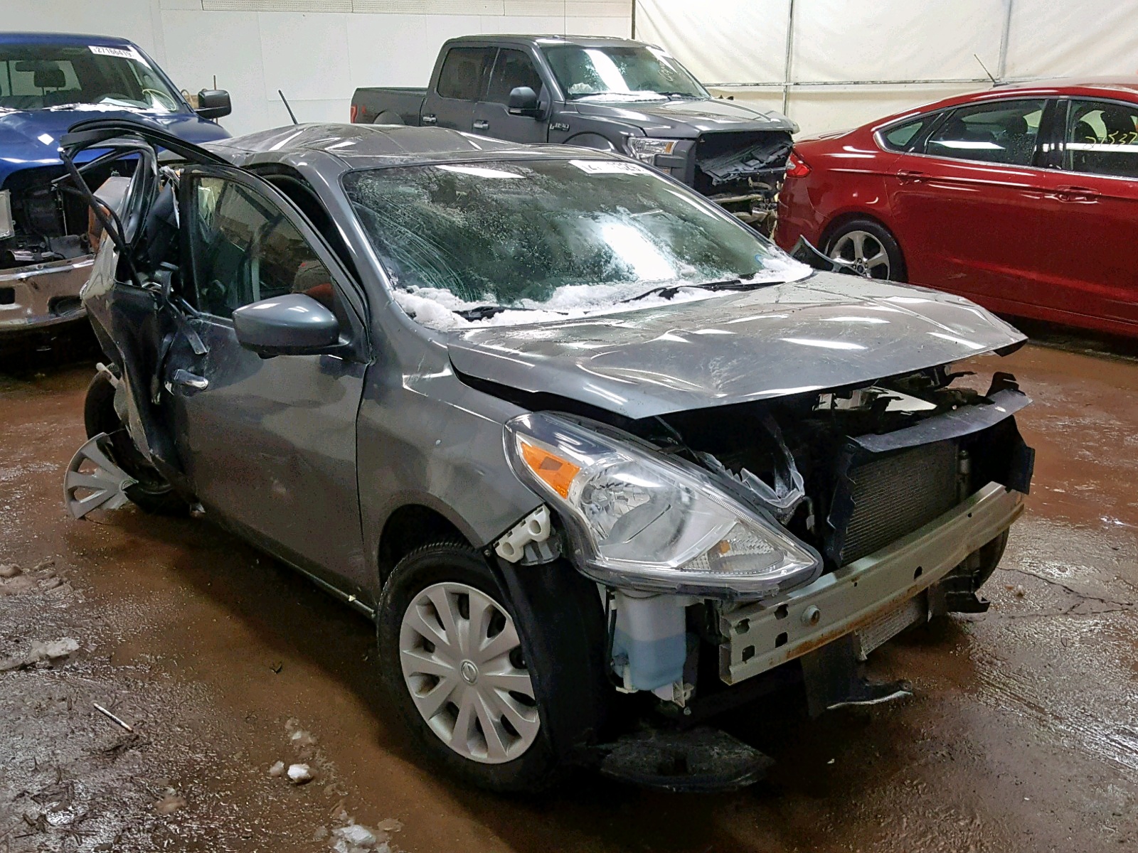 NISSAN VERSA S 2016 with VIN 3N1CN7AP7GL830851 - Photo from auction