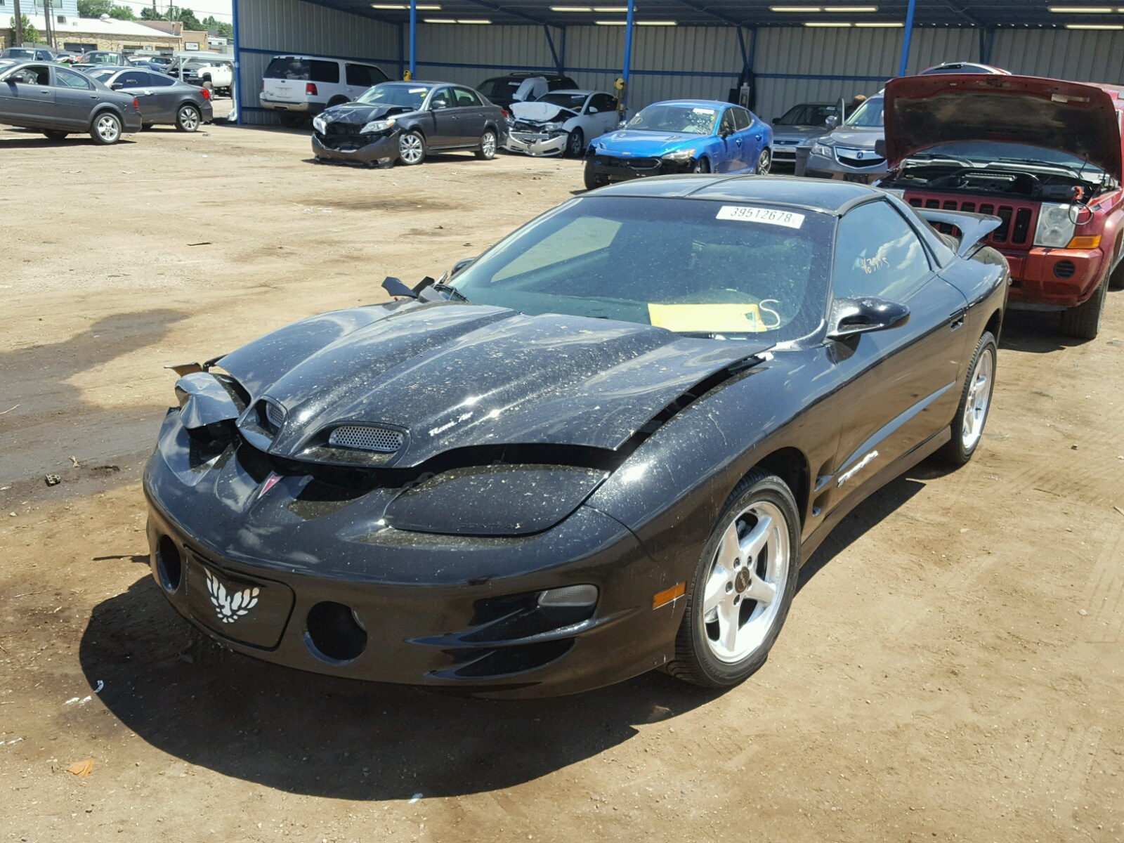 Photo 2 from auction – 2000 PONTIAC FIREBIRD F with VIN 2G2FV22G6Y2162697