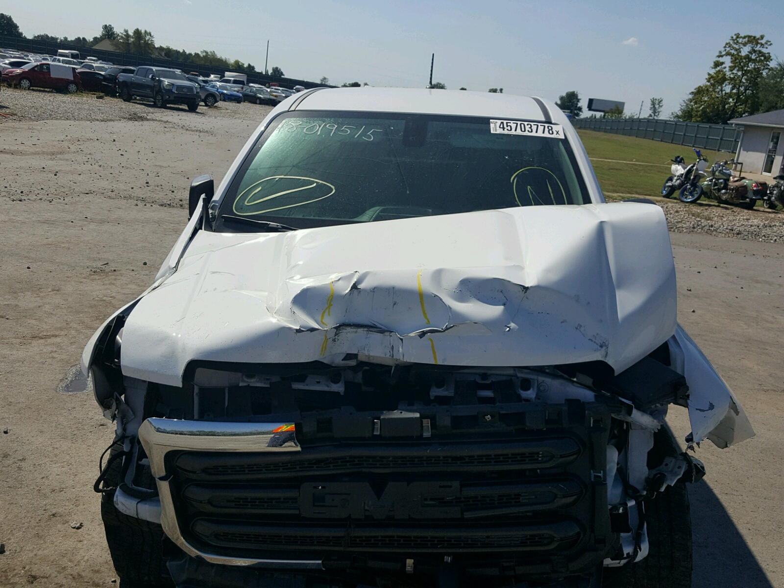 Photo 7 from auction – 2016 GMC CANYON with VIN 1GTH5BEAXG1125853