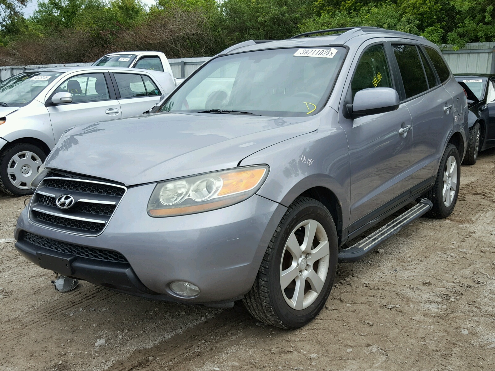 Photo 19 from auction – 2007 HYUNDAI SANTA FE S with VIN 5NMSH13E77H045963
