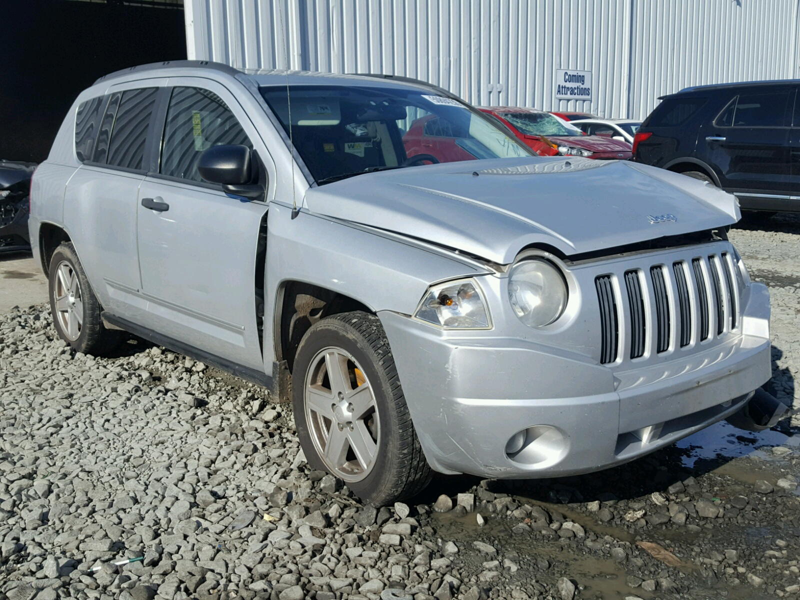JEEP COMPASS SP 2008 with VIN 1J8FF47W48D759693 - Photo from auction