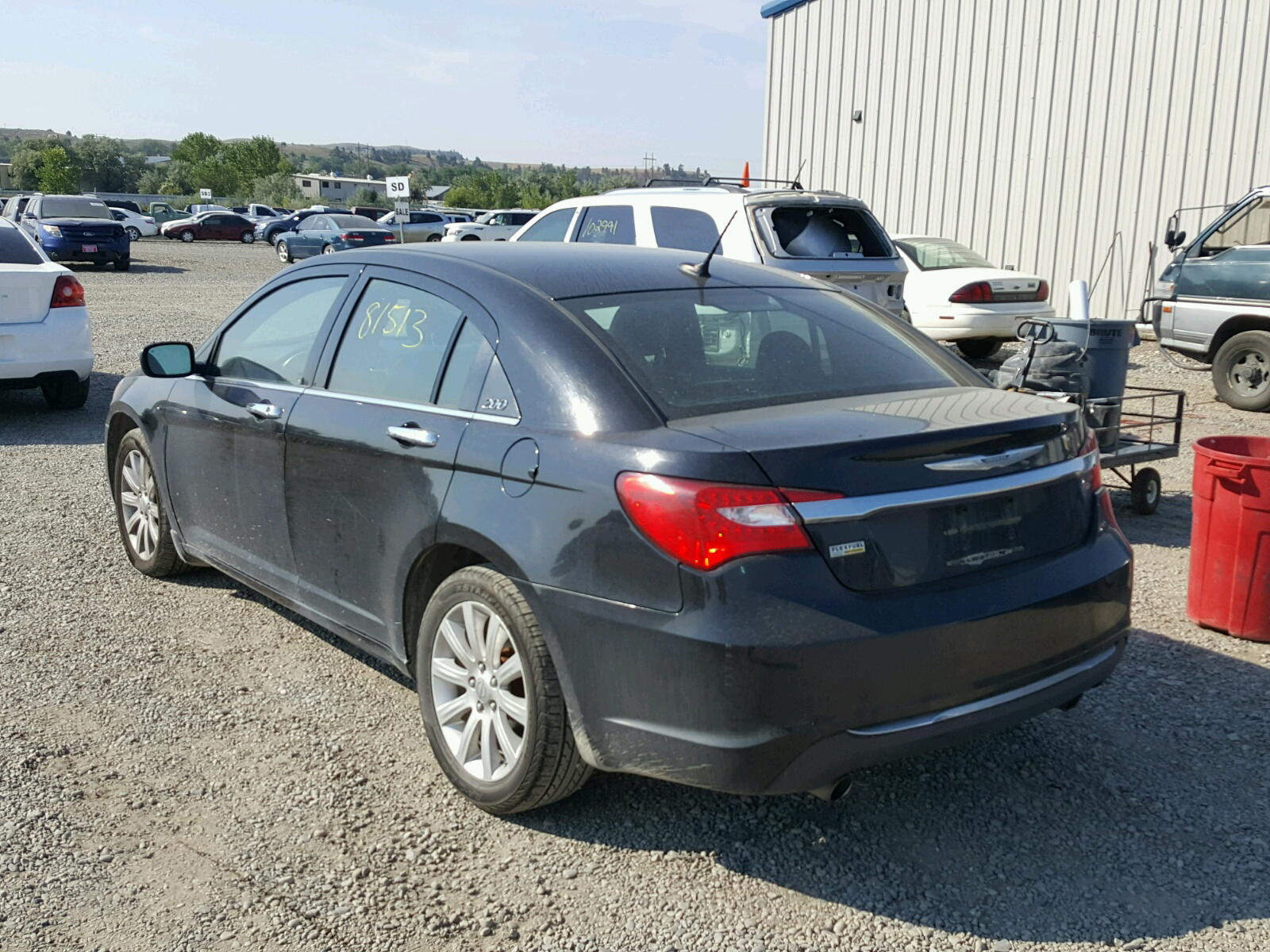Photo 3 from auction – 2013 CHRYSLER 200 LIMITE with VIN 1C3CCBCGXDN514783