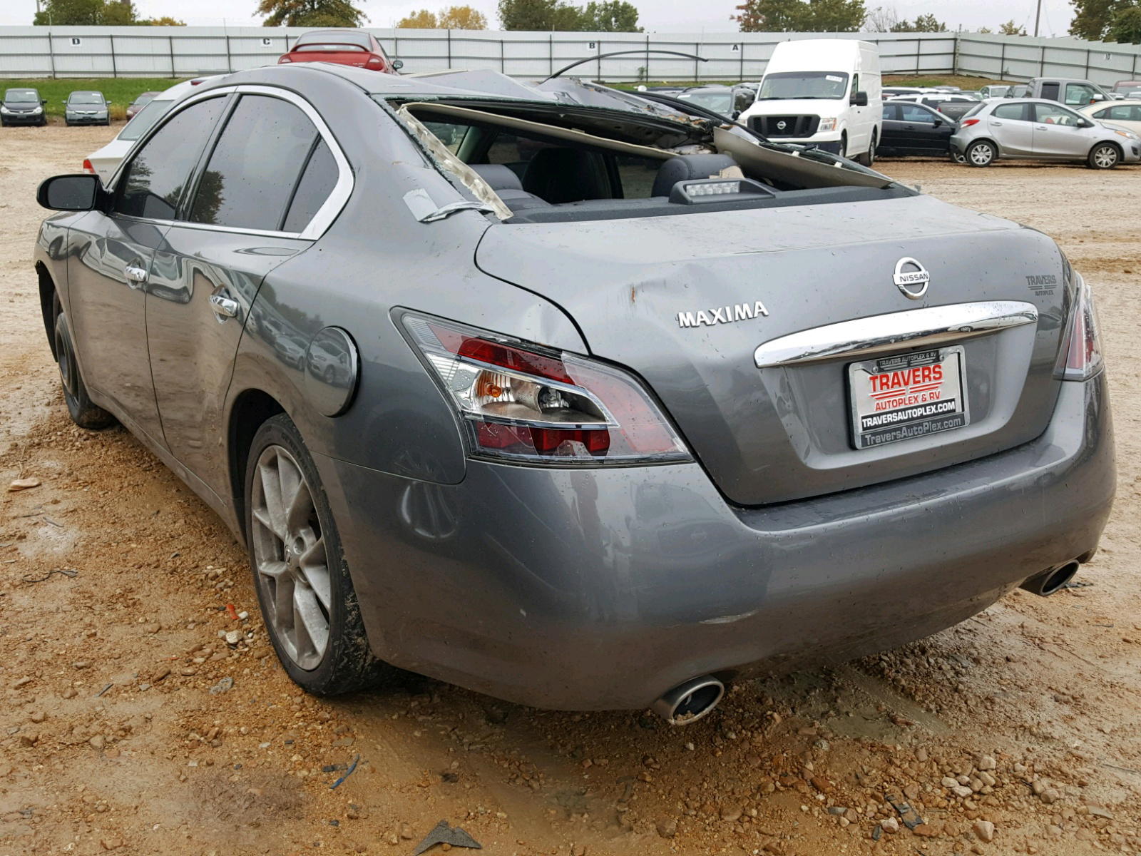 Photo 3 from auction – 2014 NISSAN MAXIMA S with VIN 1N4AA5AP6EC908815