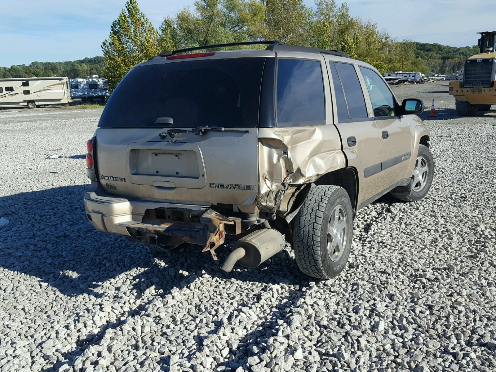 Photo 4 from auction – 2004 CHEVROLET TRAILBLAZE with VIN 1GNDT13S342158829