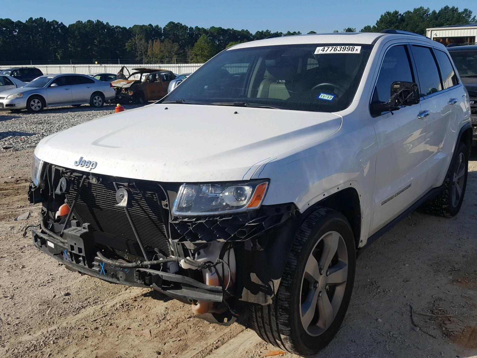 Photo 2 from auction – 2014 JEEP GRAND CHER with VIN 1C4RJEBG1EC291027