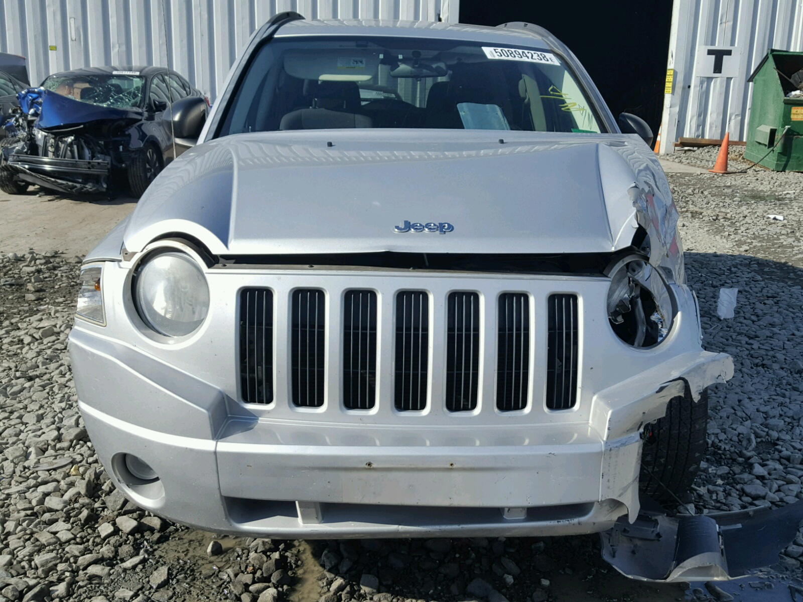 Photo 9 from auction – 2008 JEEP COMPASS SP with VIN 1J8FF47W48D759693