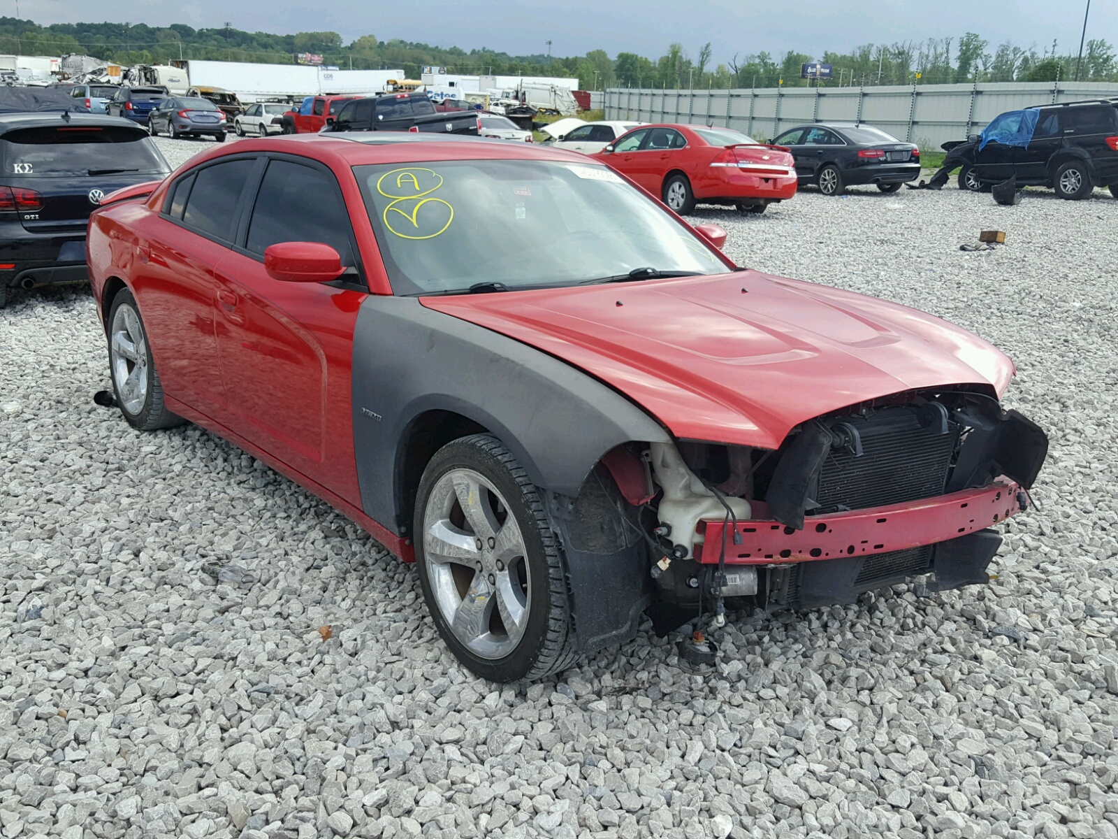 DODGE CHARGER R/ 2011 with VIN 2B3CL5CT9BH572174 - Photo from auction