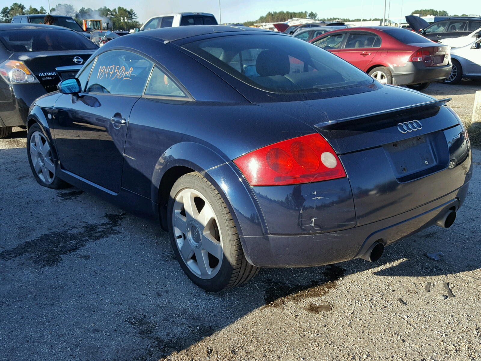 Photo 3 from auction – 2002 AUDI TT QUATTRO with VIN TRUWC28N421002561