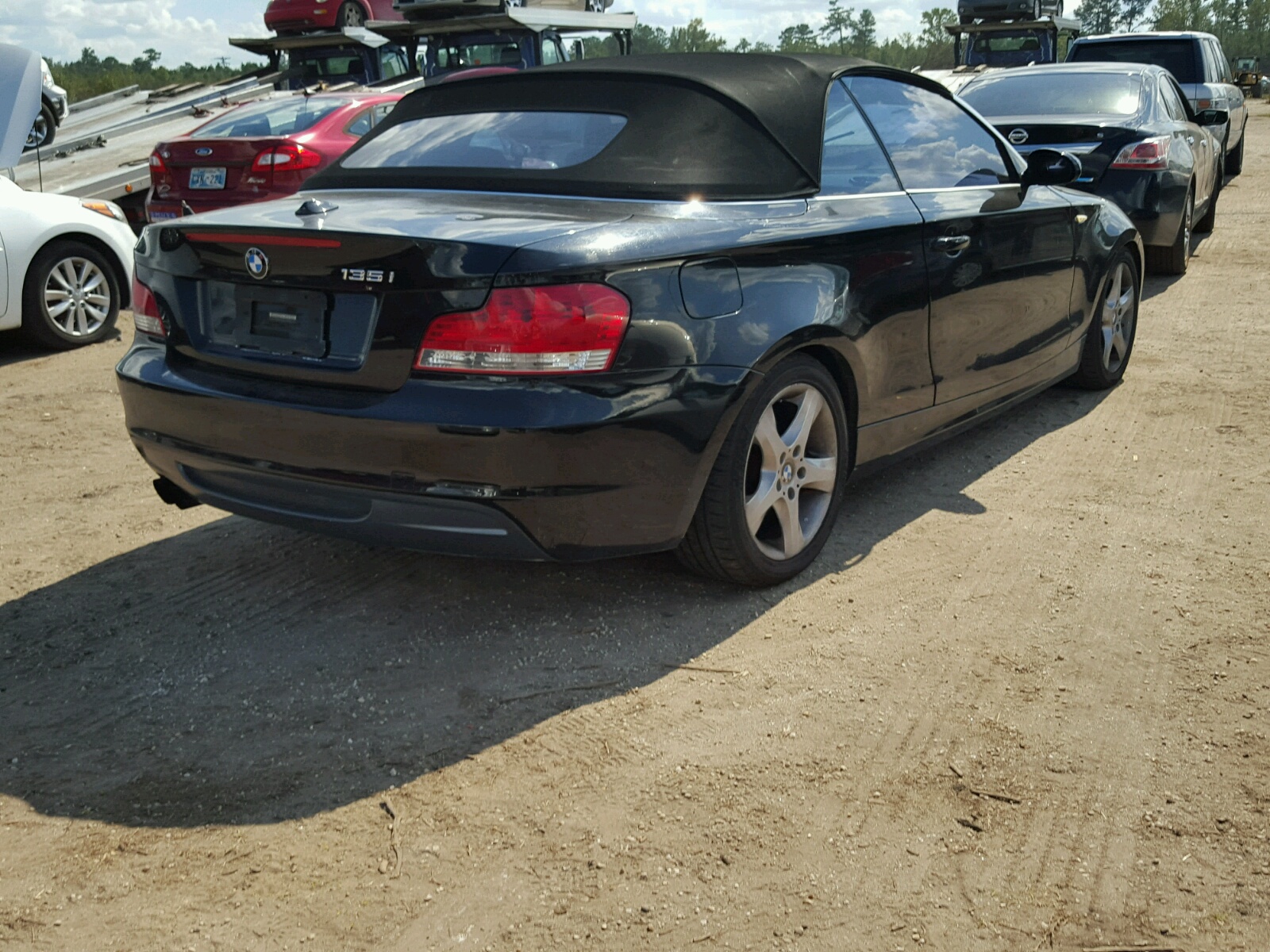 Photo 4 from auction – 2008 BMW 135 I with VIN WBAUN93538VF55490