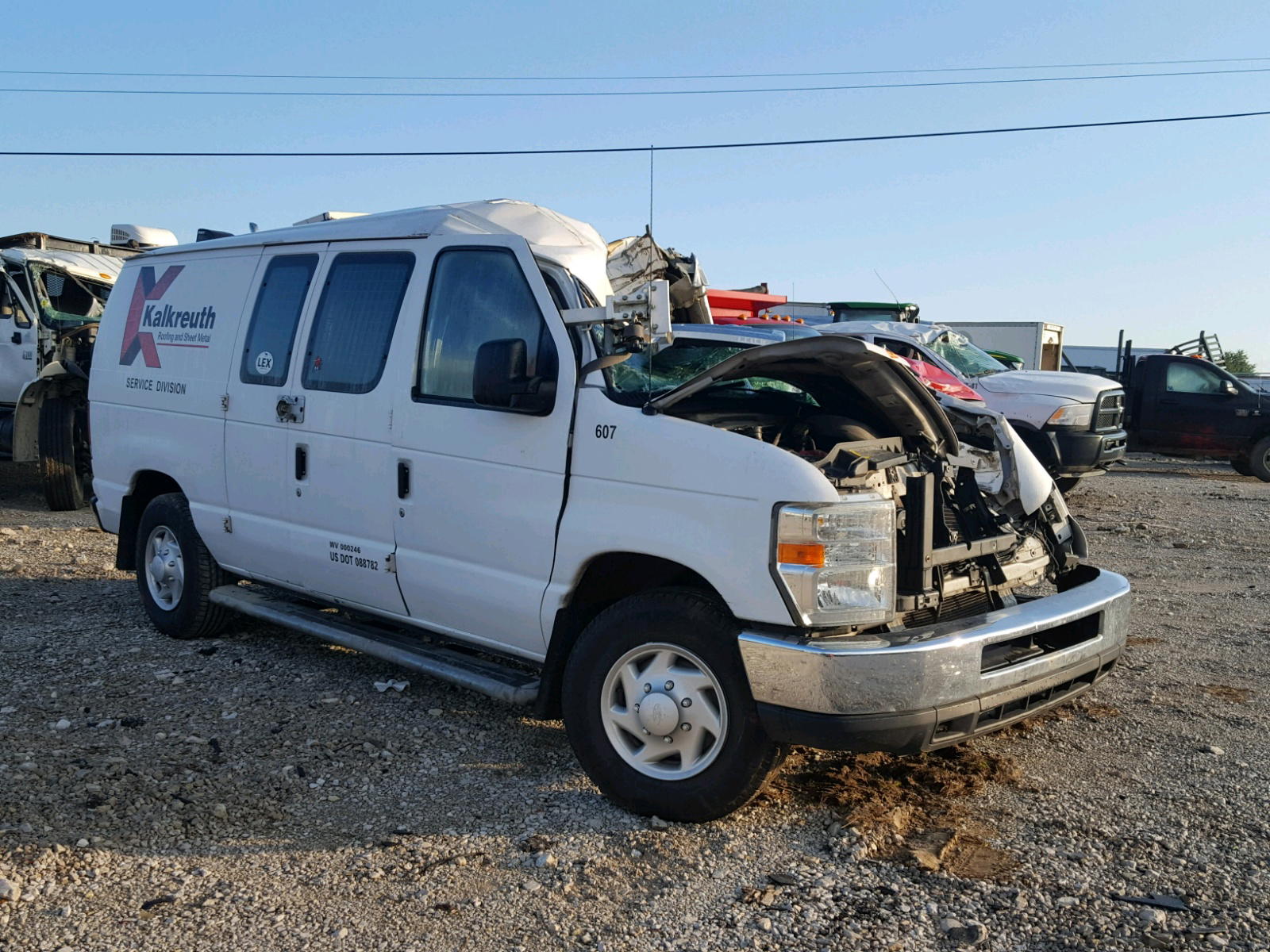FORD ECONOLINE 2009 with VIN 1FTNE24W19DA48744 - Photo from auction