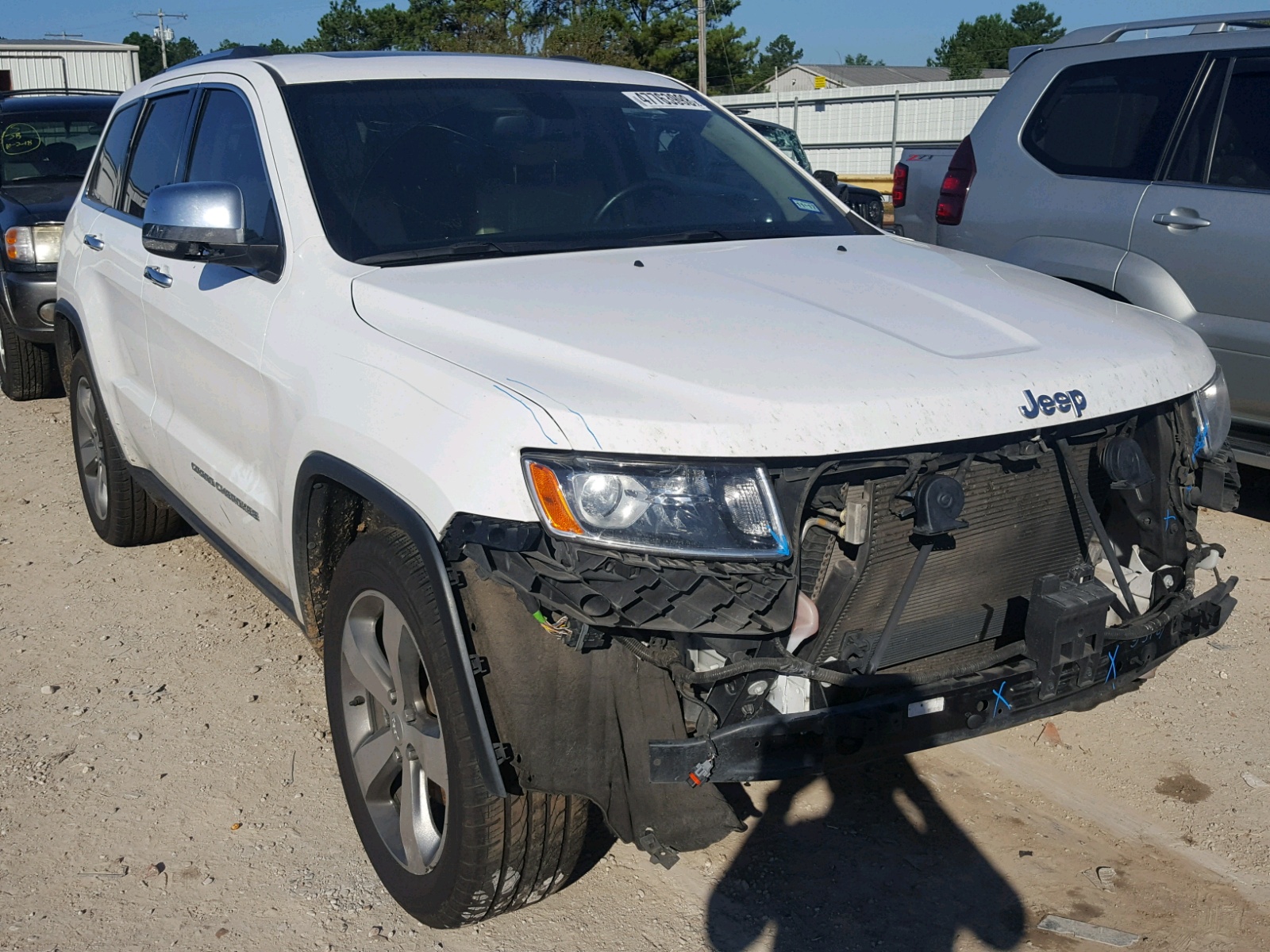 Photo 1 from auction – 2014 JEEP GRAND CHER with VIN 1C4RJEBG1EC291027