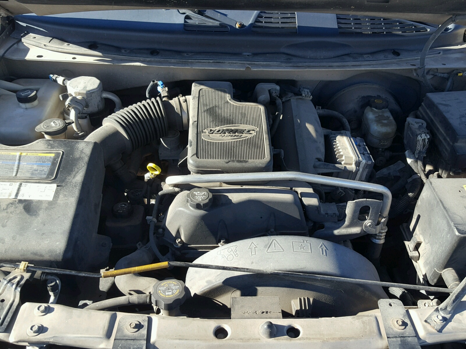 Photo 7 from auction – 2004 CHEVROLET TRAILBLAZE with VIN 1GNDT13S342158829