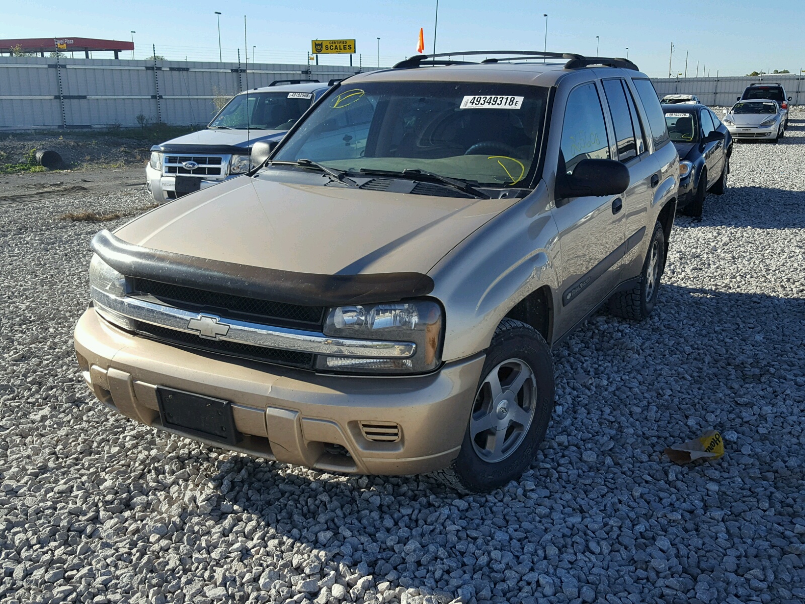 Photo 2 from auction – 2004 CHEVROLET TRAILBLAZE with VIN 1GNDT13S342158829