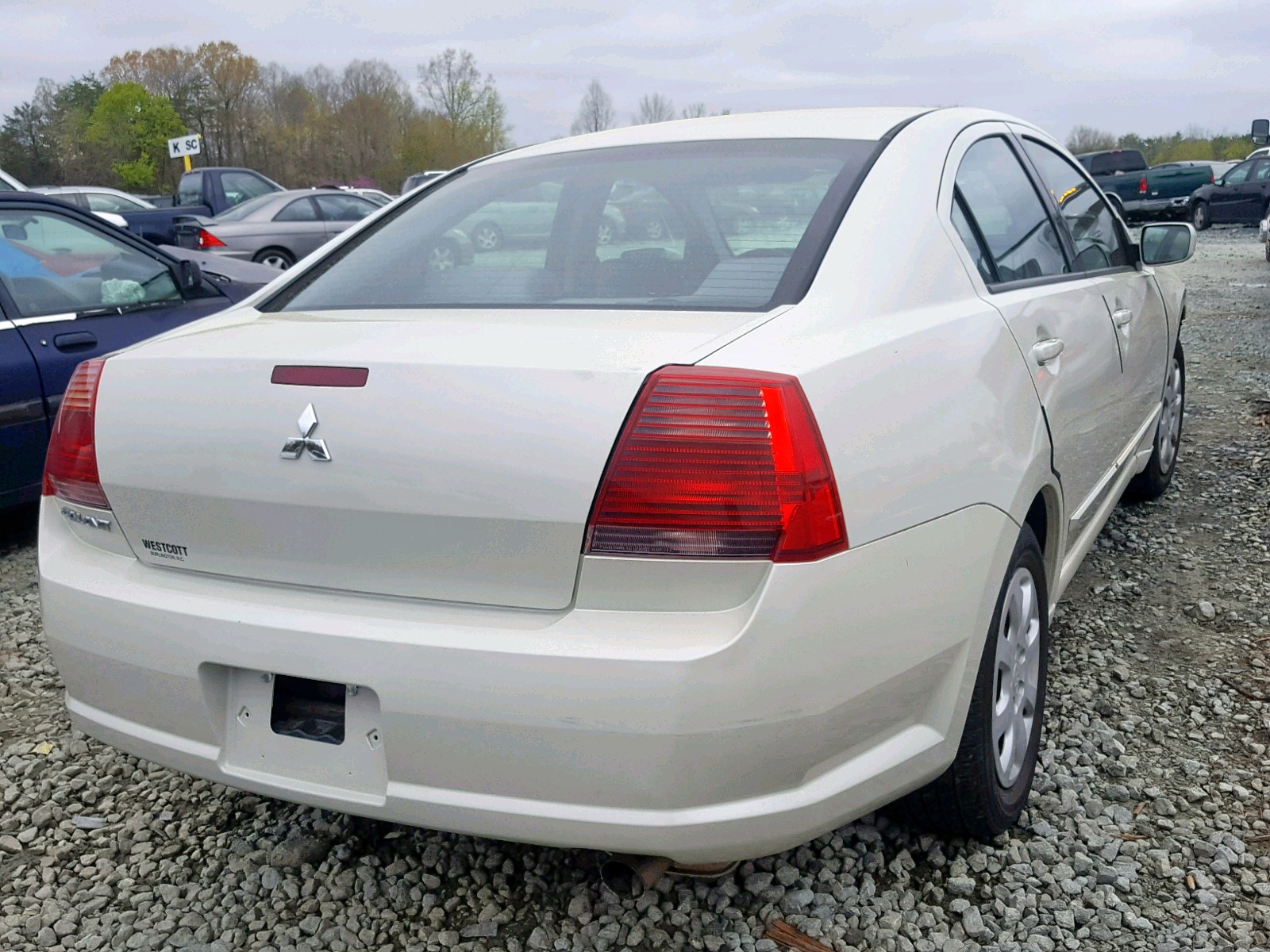 Photo 4 from auction – 2006 MITSUBISHI GALANT ES with VIN 4A3AB36F66E072423