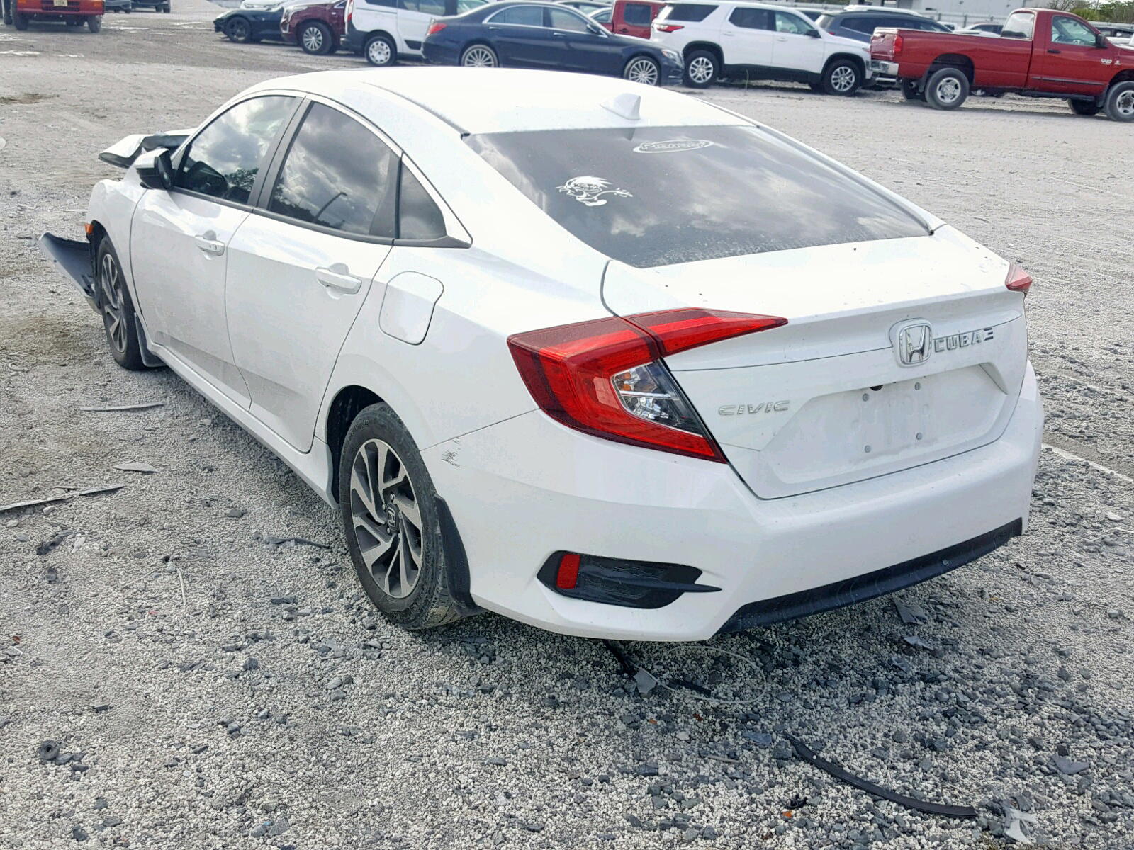 Photo 3 from auction – 2017 HONDA CIVIC EX with VIN 19XFC2F78HE082273