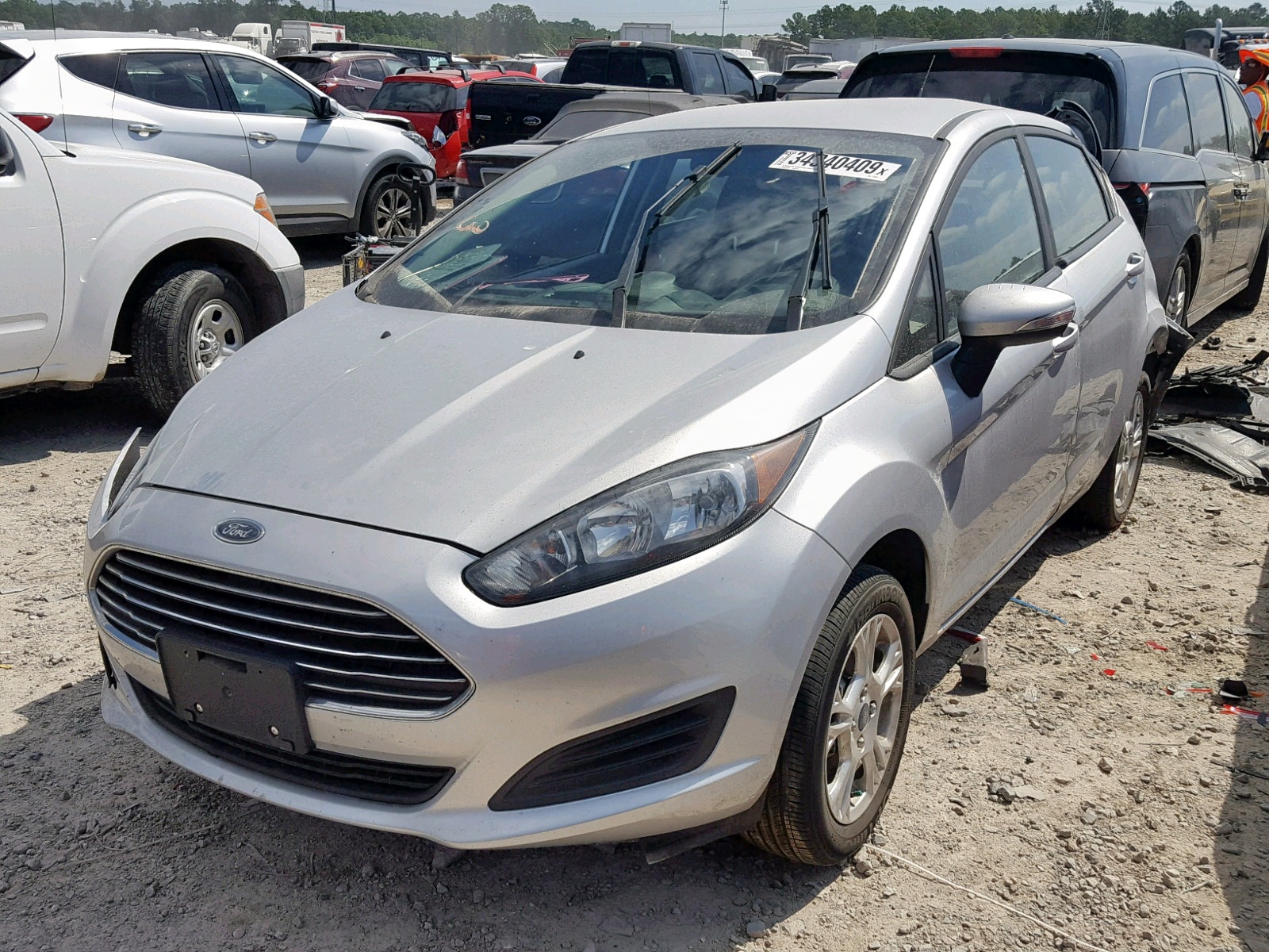 Photo 2 from auction – 2015 FORD FIESTA SE with VIN 3FADP4EJ8FM135860