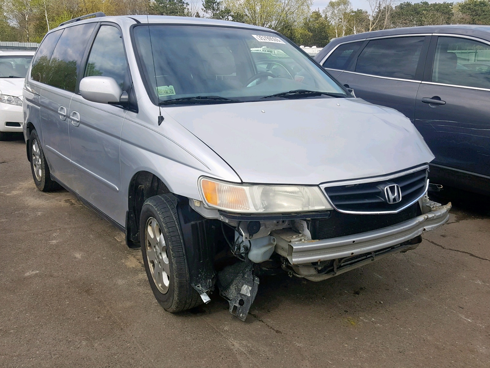 Photo 1 from auction – 2003 HONDA ODYSSEY EX with VIN 5FNRL18043B140597