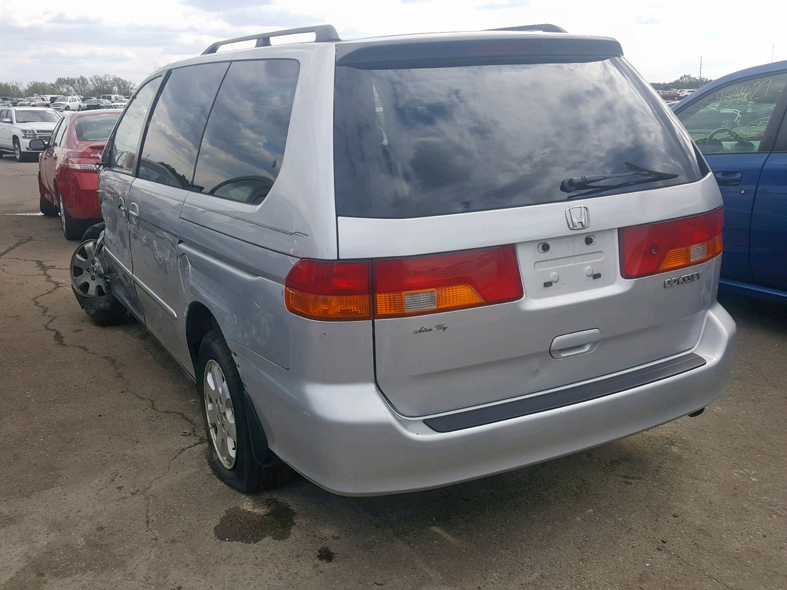 Photo 3 from auction – 2003 HONDA ODYSSEY EX with VIN 5FNRL18043B140597