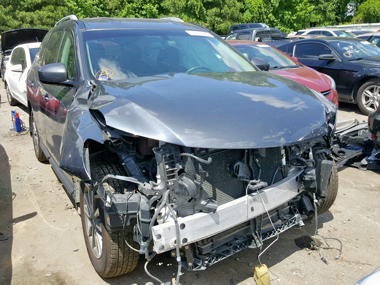 Photo 1 from auction – 2013 NISSAN PATHFINDER with VIN 5N1AR2MNXDC647534