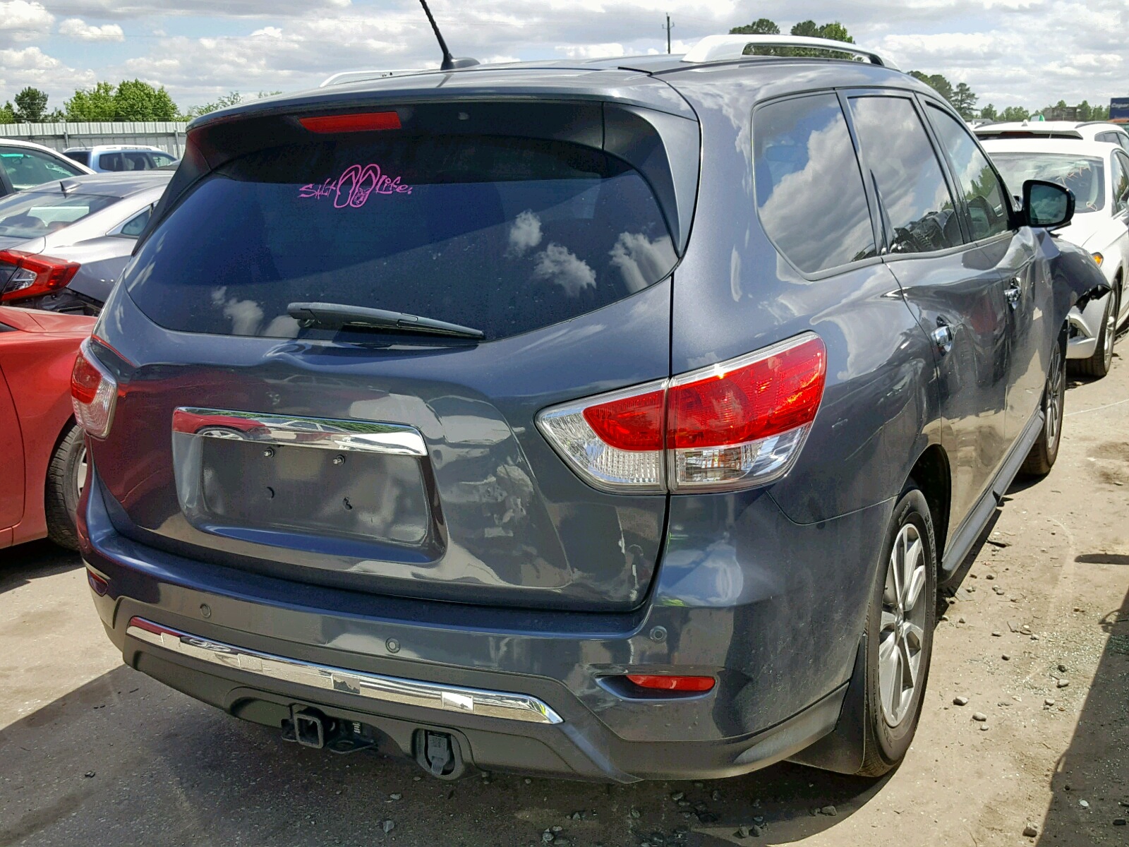 Photo 4 from auction – 2013 NISSAN PATHFINDER with VIN 5N1AR2MNXDC647534