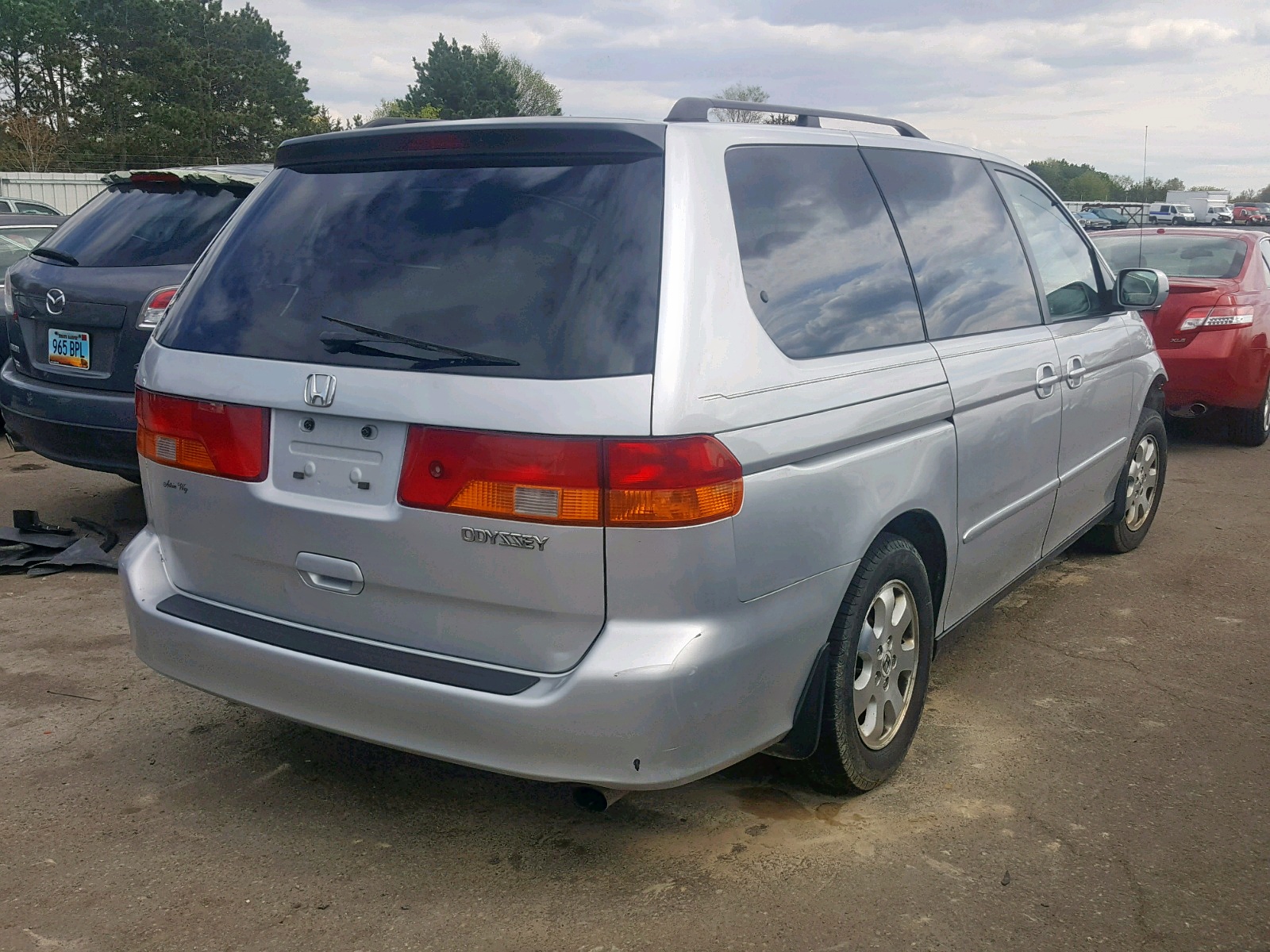 Photo 4 from auction – 2003 HONDA ODYSSEY EX with VIN 5FNRL18043B140597