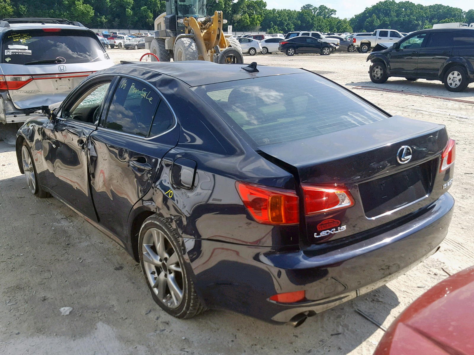 Photo 3 from auction – 2009 LEXUS IS 250 with VIN JTHBK262392083429