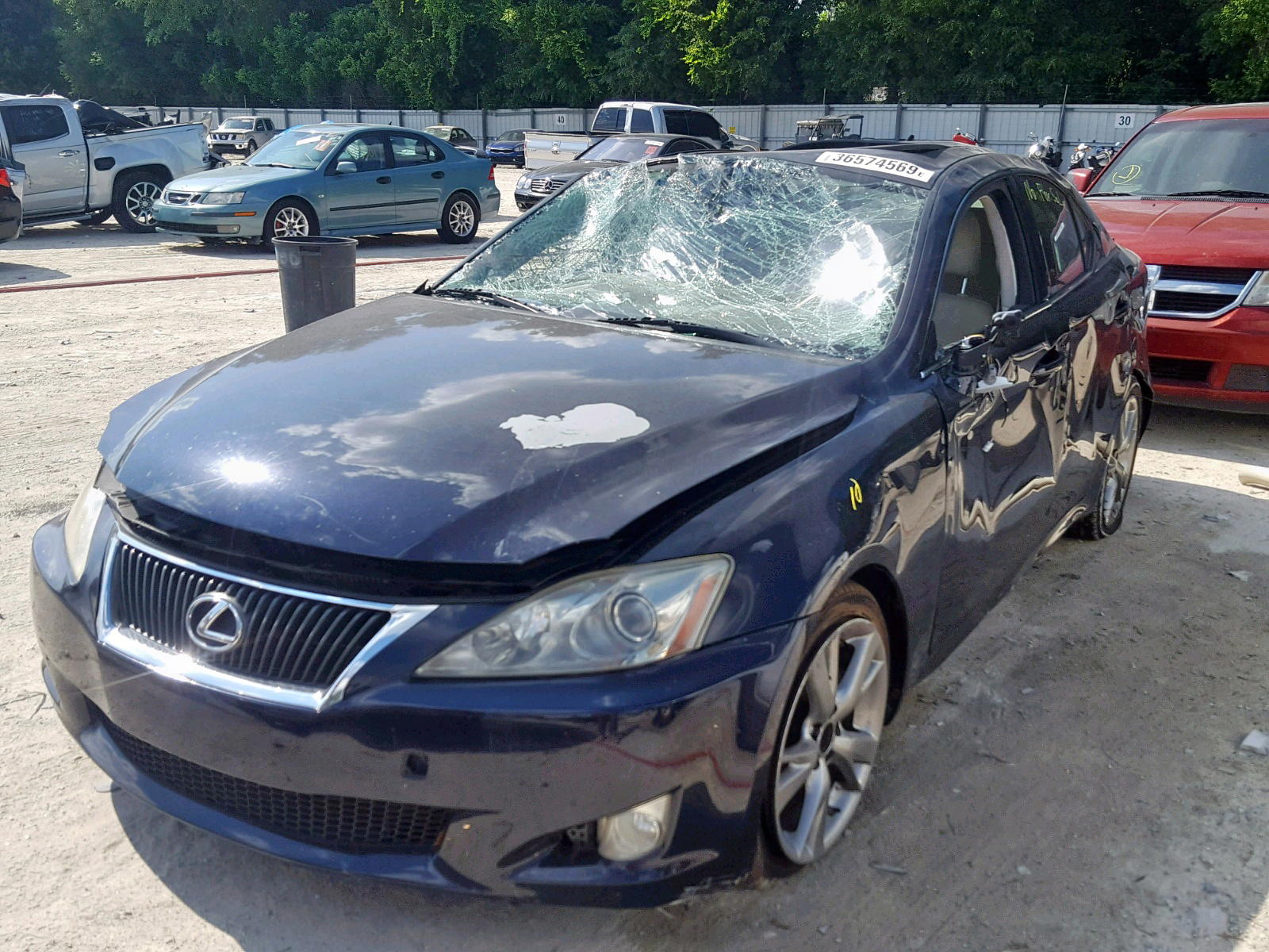 Photo 2 from auction – 2009 LEXUS IS 250 with VIN JTHBK262392083429