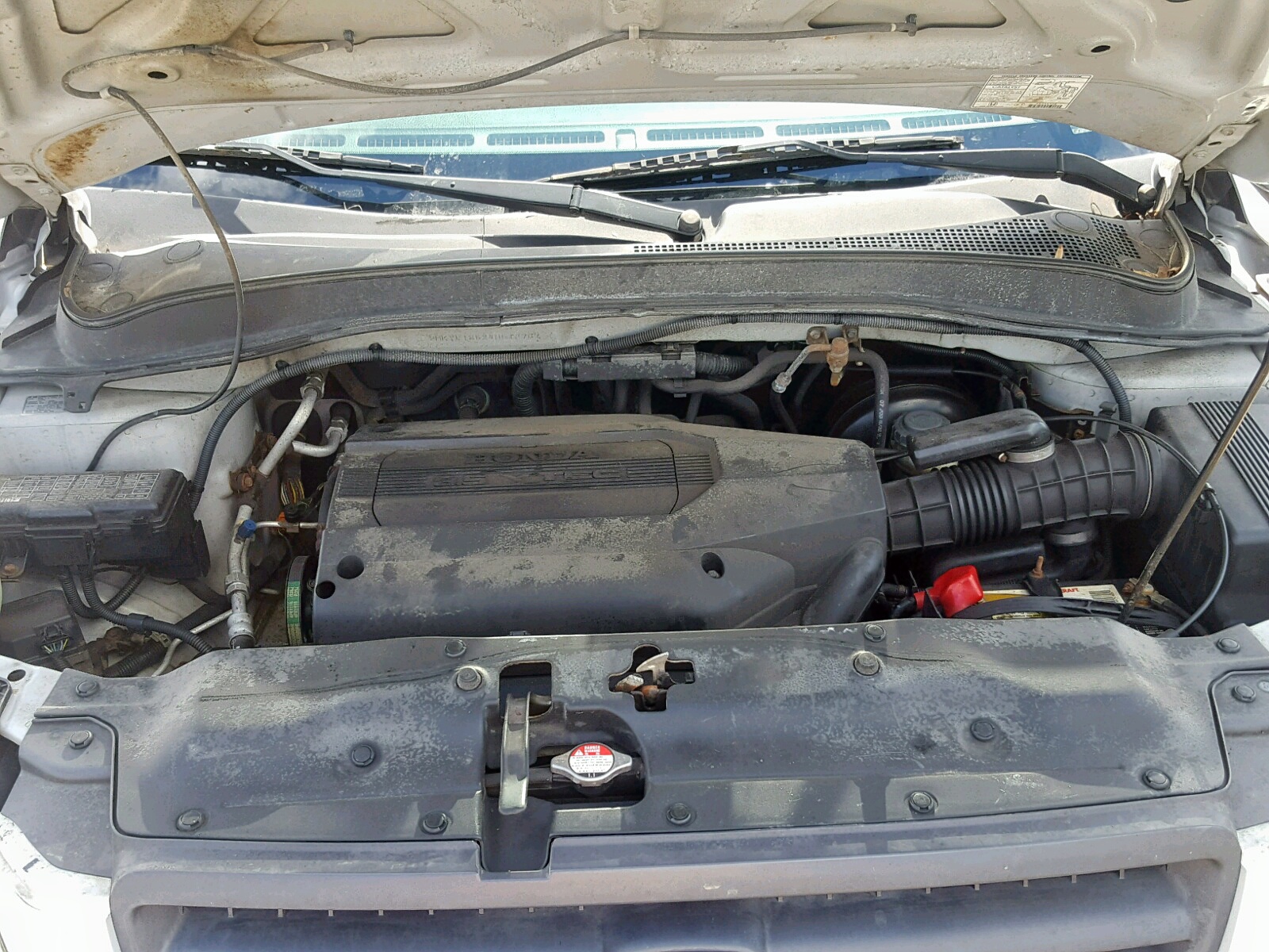 Photo 7 from auction – 2004 HONDA PILOT EXL with VIN 2HKYF185X4H512767
