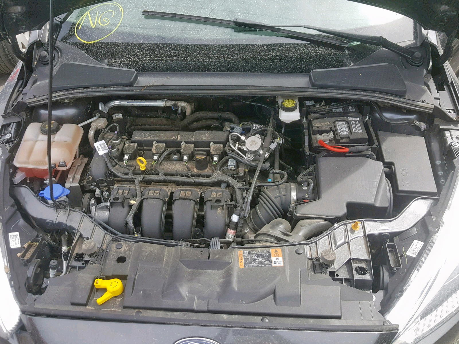 Photo 7 from auction – 2018 FORD FOCUS SE with VIN 1FADP3F25JL291348