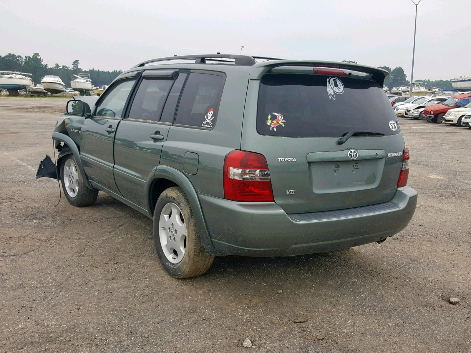Photo 3 from auction – 2005 TOYOTA HIGHLANDER with VIN JTEDP21A350058476