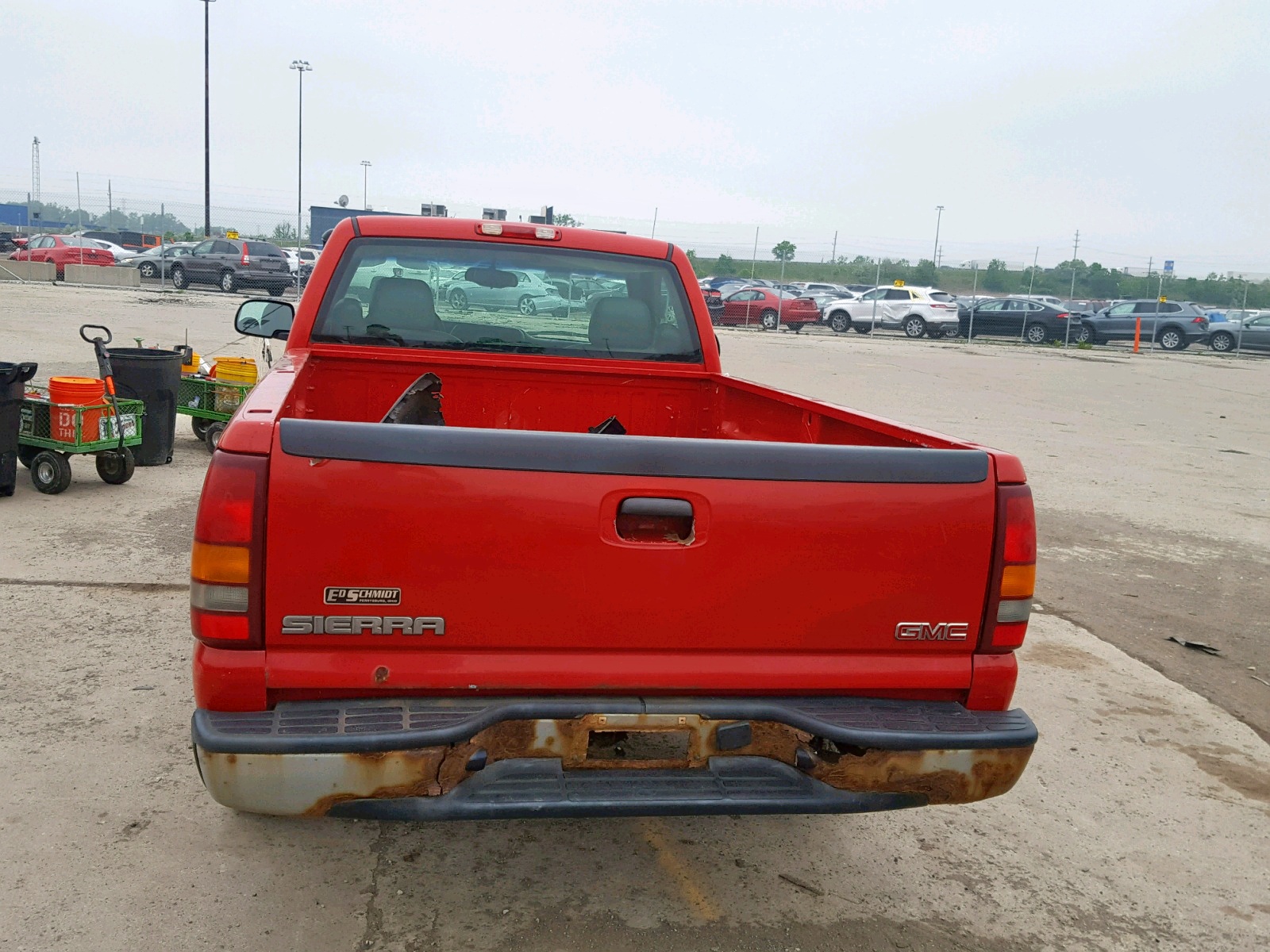 Photo 6 from auction – 2003 GMC NEW SIERRA with VIN 1GTEC14X23Z265870