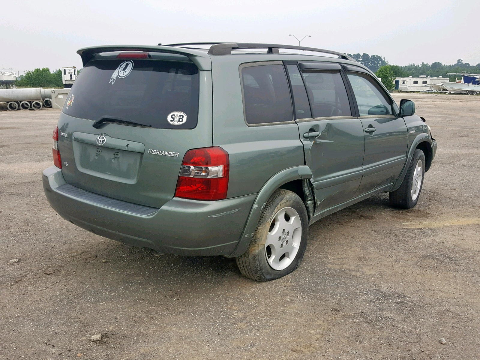 Photo 4 from auction – 2005 TOYOTA HIGHLANDER with VIN JTEDP21A350058476
