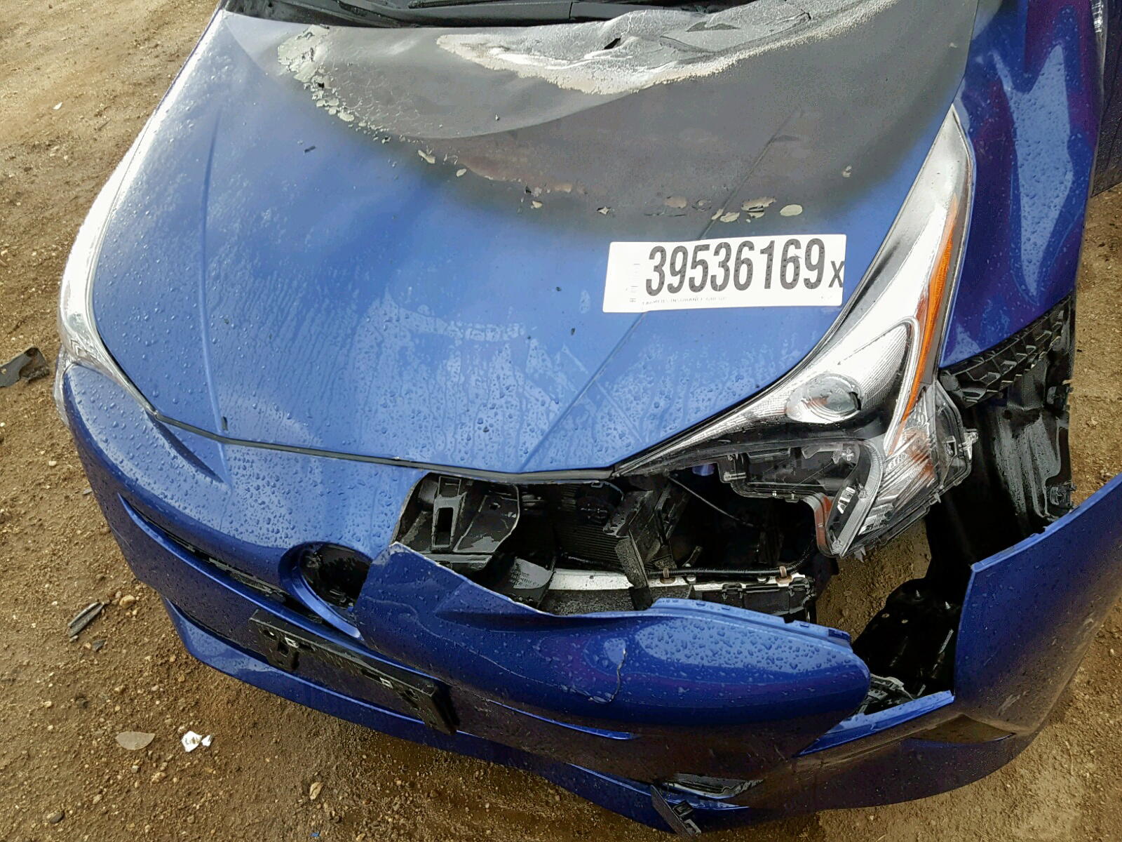 Photo 7 from auction – 2017 TOYOTA PRIUS with VIN JTDKARFU3H3528033
