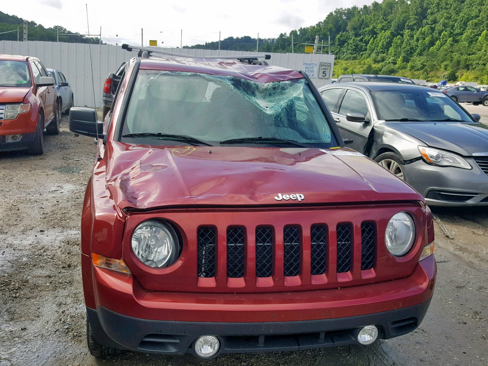Photo 9 from auction – 2016 JEEP PATRIOT SP with VIN 1C4NJPBA6GD677879