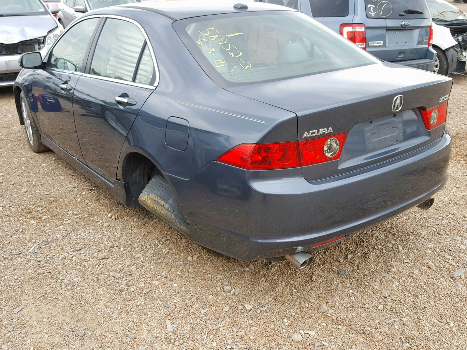 Photo 3 from auction – 2008 ACURA TSX with VIN JH4CL96808C021333