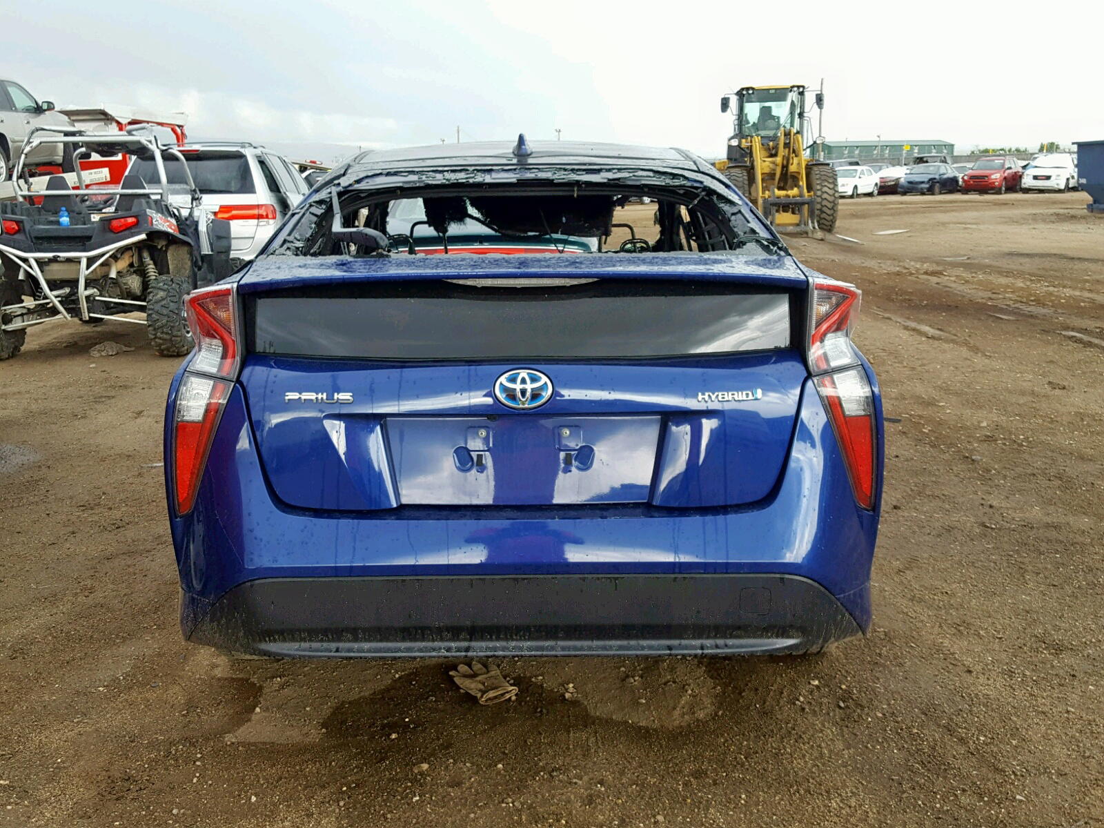 Photo 9 from auction – 2017 TOYOTA PRIUS with VIN JTDKARFU3H3528033