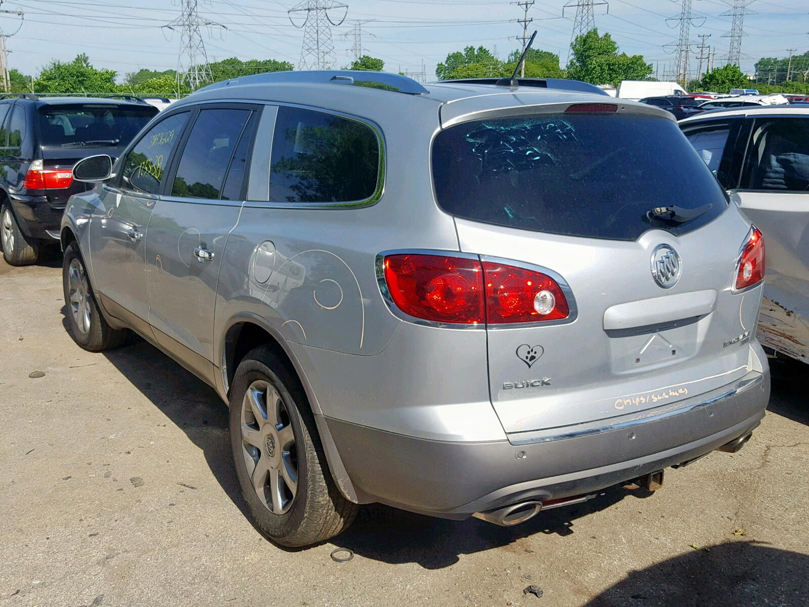 Photo 3 from auction – 2010 BUICK ENCLAVE CX with VIN 5GALVCED3AJ119752