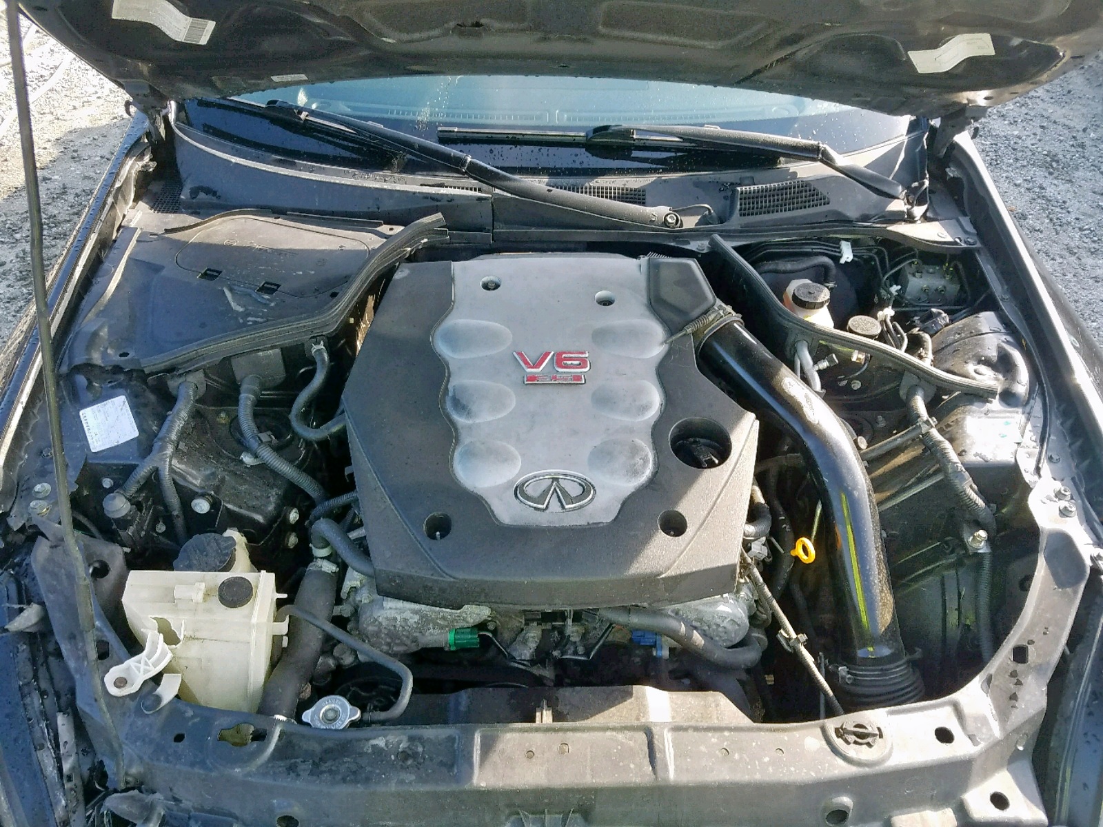 Photo 7 from auction – 2005 INFINITI G35 with VIN JNKCV54E35M424031
