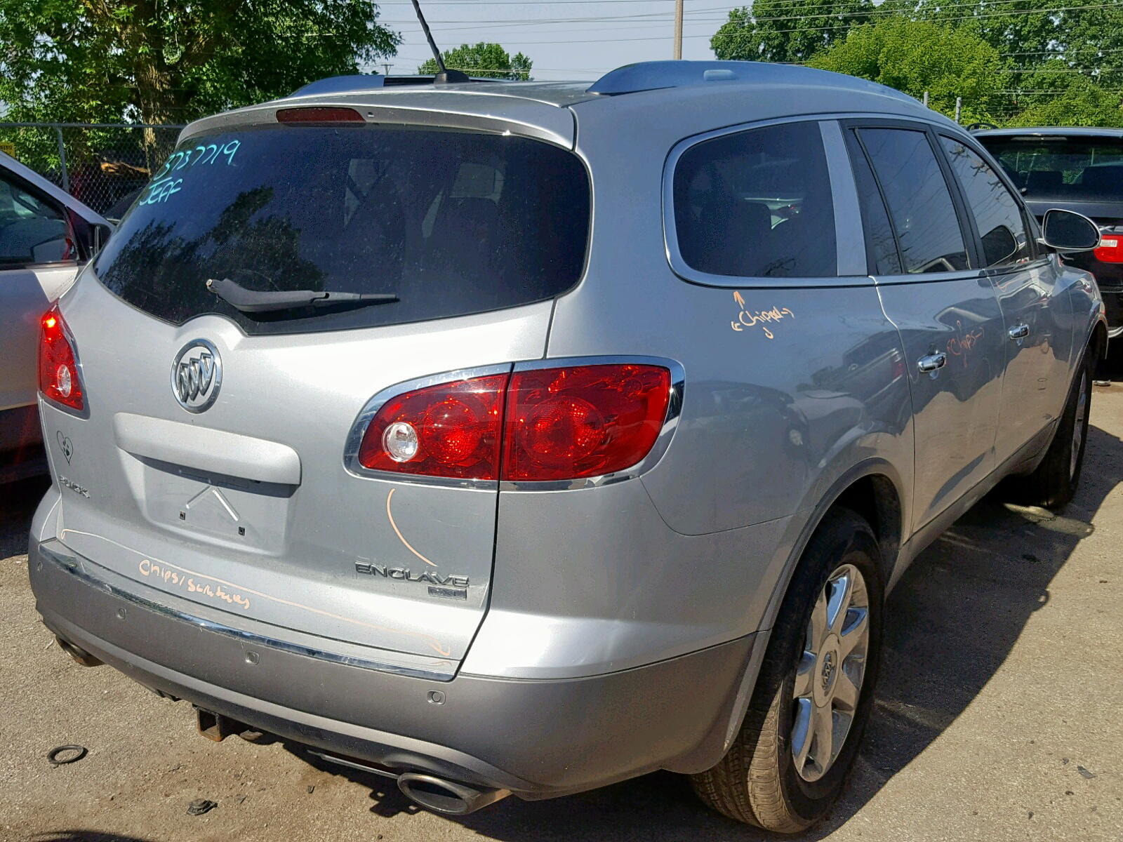 Photo 4 from auction – 2010 BUICK ENCLAVE CX with VIN 5GALVCED3AJ119752