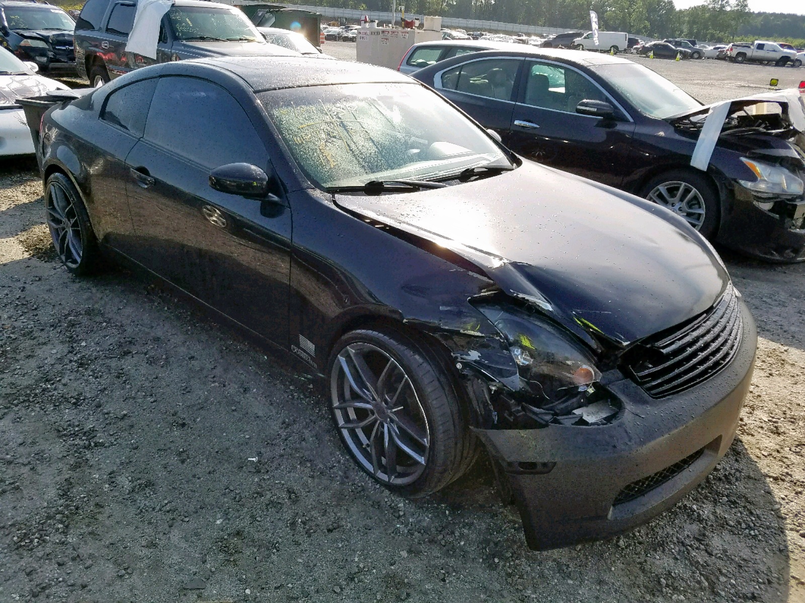 INFINITI G35 2005 with VIN JNKCV54E35M424031 - Photo from auction