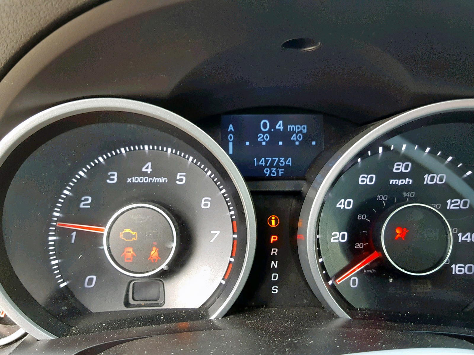 Photo 8 from auction – 2012 ACURA TL with VIN 19UUA8F51CA004347