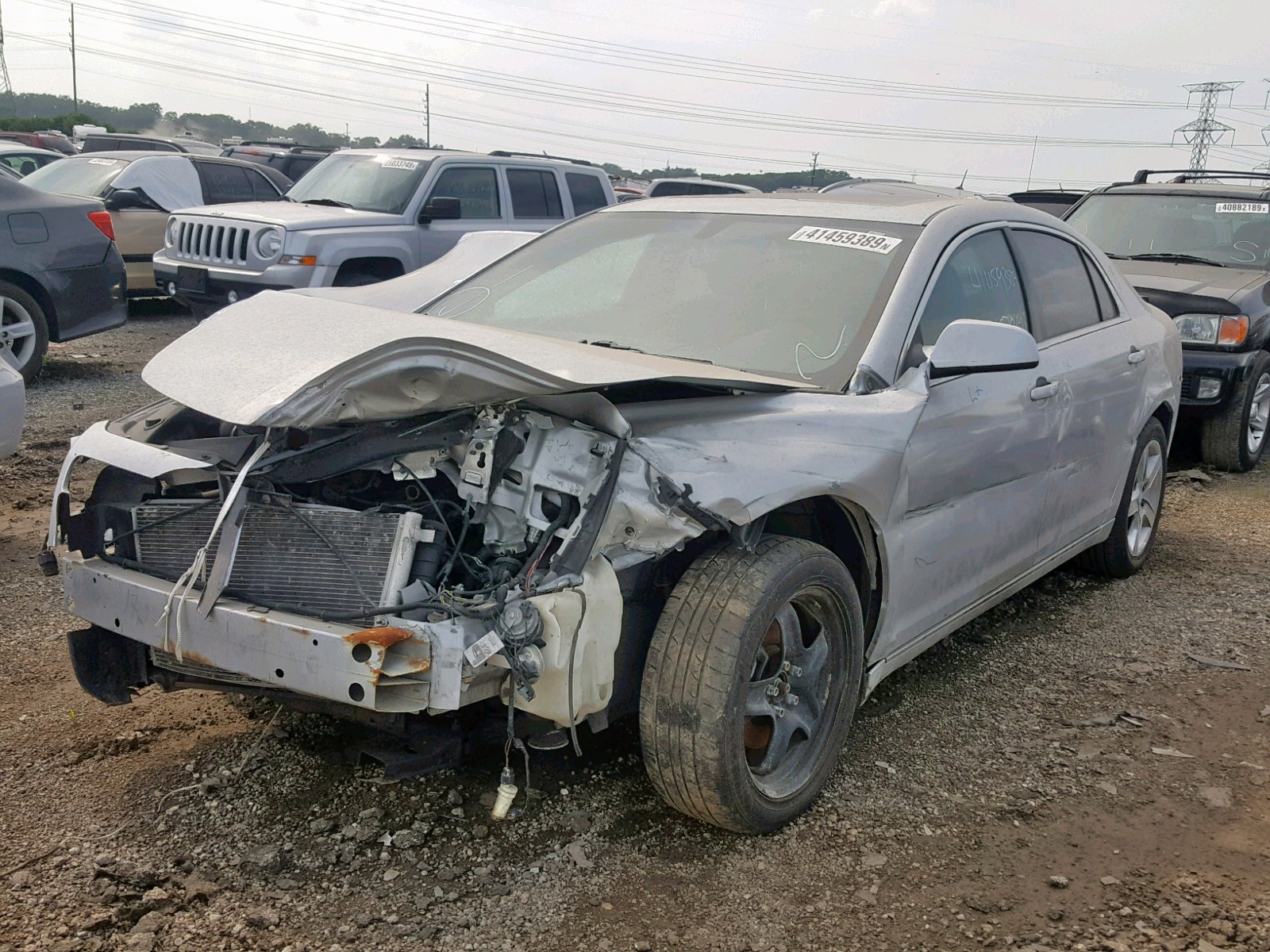 Photo 2 from auction – 2010 CHEVROLET MALIBU 1LT with VIN 1G1ZC5EB9AF303582