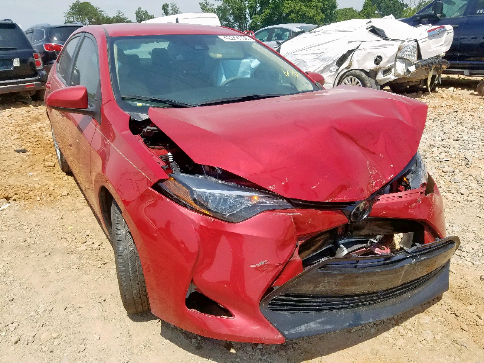 Photo 1 from auction – 2018 TOYOTA COROLLA L with VIN 2T1BURHE7JC099473