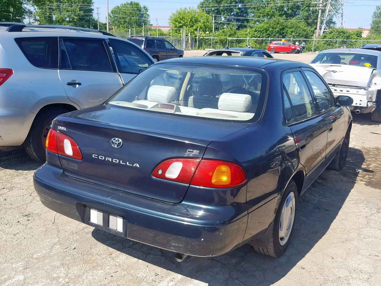 Photo 4 from auction – 1999 TOYOTA COROLLA VE with VIN 2T1BR12E5XC144673