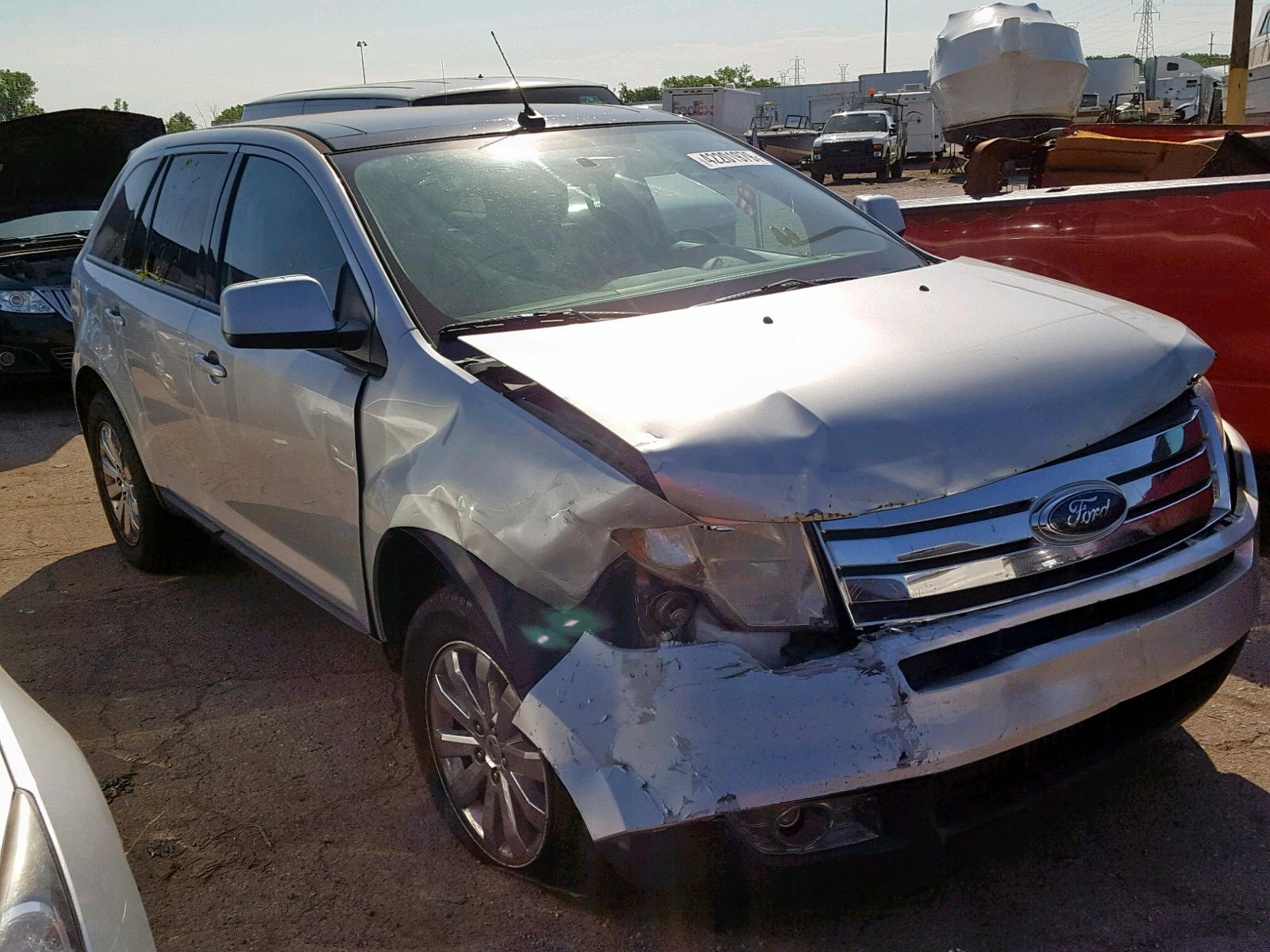 FORD EDGE SEL 2009 with VIN 2FMDK38C79BA54771 - Photo from auction